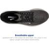 imageBrooks Mens Hyperion Neutral Running ShoeGunmetalBlackWhite
