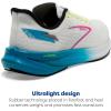imageBrooks Mens Hyperion Neutral Running ShoeWhiteBluePink