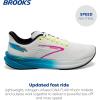 imageBrooks Mens Hyperion Neutral Running ShoeWhiteBluePink