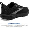 imageBrooks Mens Revel 6 Neutral Running ShoeBlackBlackened PearlGrey