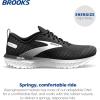 imageBrooks Mens Revel 6 Neutral Running ShoeBlackBlackened PearlWhite