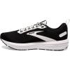 imageBrooks Mens Revel 6 Neutral Running ShoeBlackWhite