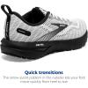 imageBrooks Mens Revel 6 Neutral Running ShoeWhiteBlack