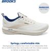 imageBrooks Mens Revel 6 Neutral Running ShoeWhiteMarshmallowBlue