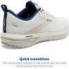 imageBrooks Mens Revel 6 Neutral Running ShoeWhiteMarshmallowBlue