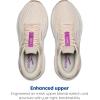 imageBrooks Womens Ghost 16 Neutral Running ShoeAlmond PeachCoconutPurple