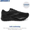 imageBrooks Womens Ghost 16 Neutral Running ShoeBlackBlack