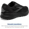 imageBrooks Womens Ghost 16 Neutral Running ShoeBlackBlackEbony