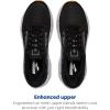 imageBrooks Womens Ghost 16 Neutral Running ShoeBlackBlackened PearlWhite