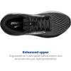 imageBrooks Womens Ghost 16 Neutral Running ShoeBlackGreyWhite