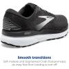 imageBrooks Womens Ghost 16 Neutral Running ShoeBlackGreyWhite