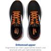 imageBrooks Womens Ghost 16 Neutral Running ShoeBlackOrangeWhite