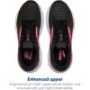 imageBrooks Womens Ghost 16 Neutral Running ShoeBlackPinkYellow