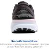 imageBrooks Womens Ghost 16 Neutral Running ShoeBlackWhiteOrchid Ice