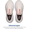 imageBrooks Womens Ghost 16 Neutral Running ShoeCoconutZephyrWhite