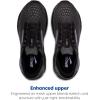 imageBrooks Womens Ghost 16 Neutral Running ShoeEbonyLavenderCopper