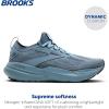 imageBrooks Womens Glycerin Stealthfit 21 Neutral Running ShoeCitadelEbonyOnyx