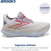 imageBrooks Womens Glycerin Stealthfit 21 Neutral Running ShoeParchmentWhiteLavendula