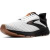 imageBrooks Mens Anthem 6 Neutral Running ShoeWhiteBlackTan