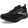 imageBrooks Mens Revel 6 Neutral Running ShoeBlackBlackened PearlGrey