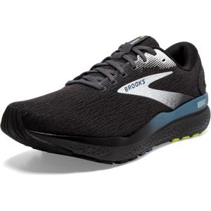 imageBrooks Mens Ghost 16 Neutral Running ShoeBlackEbonyBlue