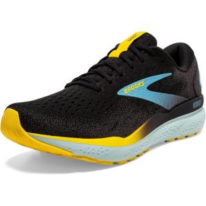 imageBrooks Mens Ghost 16 Neutral Running ShoeBlackForged IronBlue