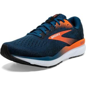 imageBrooks Mens Ghost 16 Neutral Running ShoeBlue OpalBlackNasturtium