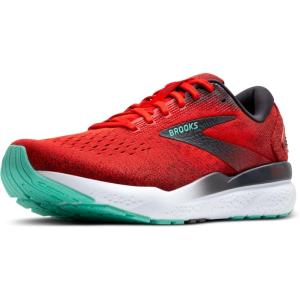 imageBrooks Mens Ghost 16 Neutral Running ShoeFiery RedEbonyCockatoo