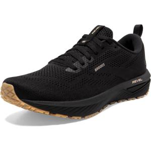 imageBrooks Mens Revel 6 Neutral Running ShoeBlackCreamBiscuit