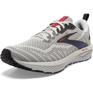 imageBrooks Mens Revel 6 Neutral Running ShoeDawn BlueCayenneNine Iron