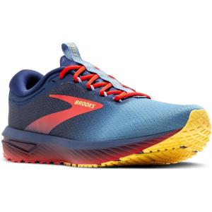 imageBrooks Mens Revel 7 Neutral Running ShoeBlueprintRedAspen Gold