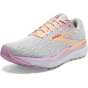 imageBrooks Womens Ghost 16 Neutral Running ShoeGreyOrchidPeach