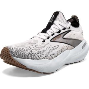 imageBrooks Womens Glycerin Stealthfit 21 Neutral Running ShoeWhiteGreyBlack