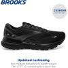 imageBrooks Mens Adrenaline GTS 23 Supportive Running ShoeBlackBlackEbony