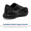 imageBrooks Mens Adrenaline GTS 23 Supportive Running ShoeBlackBlackEbony