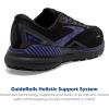 imageBrooks Mens Adrenaline GTS 23 Supportive Running ShoeBlackEbonyLiberty