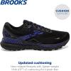 imageBrooks Mens Adrenaline GTS 23 Supportive Running ShoeBlackEbonyLiberty