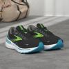 imageBrooks Mens Adrenaline GTS 23 Supportive Running ShoeBlackHawaiian OceanGreen