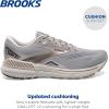 imageBrooks Mens Adrenaline GTS 23 Supportive Running ShoeGrayBlackened PearlChampagne