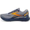 imageBrooks Mens Adrenaline GTS 23 Supportive Running ShoeGreyCrown BlueOrange