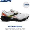 imageBrooks Mens Adrenaline GTS 23 Supportive Running ShoeOysterBlackRed Orange