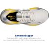 imageBrooks Mens Adrenaline GTS 23 Supportive Running ShoeWhite SandGreyCyber Yellow