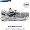 imageBrooks Mens Adrenaline GTS 23 Supportive Running ShoeWhiteBlack