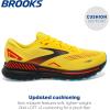imageBrooks Mens Adrenaline GTS 23 Supportive Running ShoeYellowForaged IronOrange