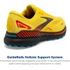 imageBrooks Mens Adrenaline GTS 23 Supportive Running ShoeYellowForaged IronOrange
