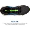 imageBrooks Mens Ghost Max Cushion Neutral Running ampamp Walking ShoeBlackAtomic BlueJasmine