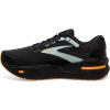 imageBrooks Mens Ghost Max Cushion Neutral Running ampamp Walking ShoeBlackOrangeCloud Blue