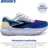 imageBrooks Mens Ghost Max Cushion Neutral Running ampamp Walking ShoeBlueYellowBlack