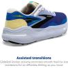 imageBrooks Mens Ghost Max Cushion Neutral Running ampamp Walking ShoeBlueYellowBlack