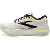 imageBrooks Mens Ghost Max Cushion Neutral Running ampamp Walking ShoeGreyBlackSharp Green